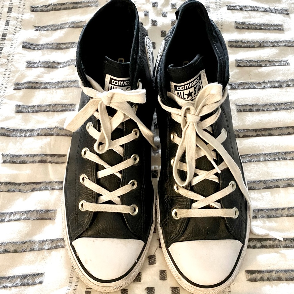 Converse Leather Hi Tops